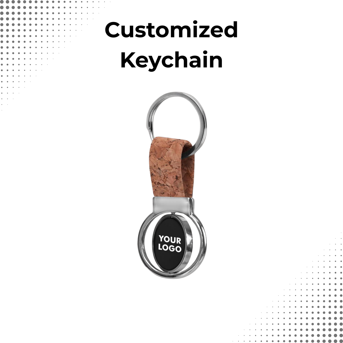 Custom Logo Printed Keychain